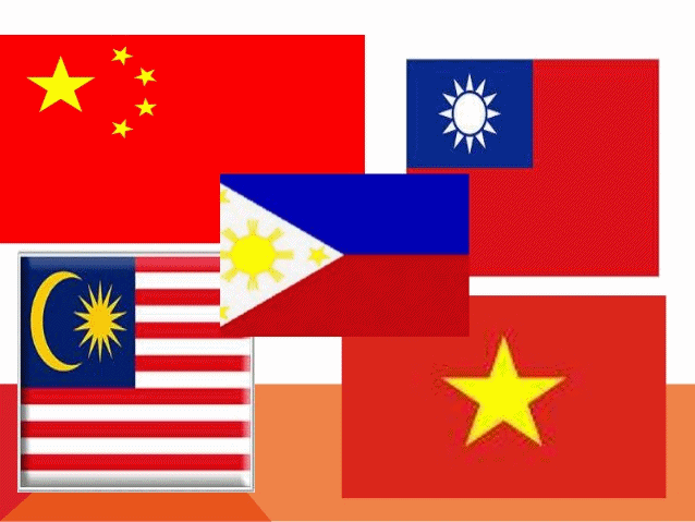Spratley Islands (China, Malaysia, Philippines, Taiwan, Vietnam)