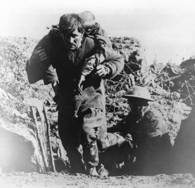 Tommy Carrying Wounded